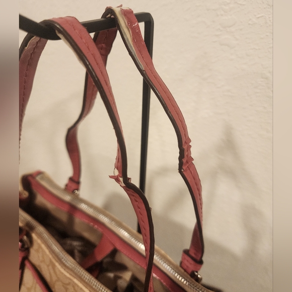 Coach Peyton Signature double zip carryall tote bag - Picture 6 of 14